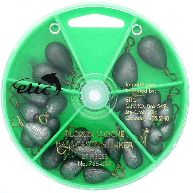 Plombs Cloche Etic Variées 27/Pqt