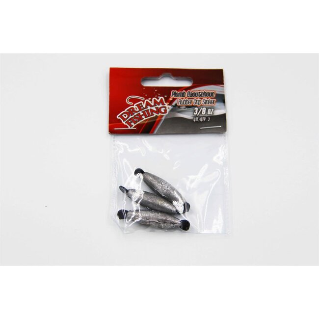 Plombs Dream Fishing Caoutchouc 3/8Oz 3/Pqt