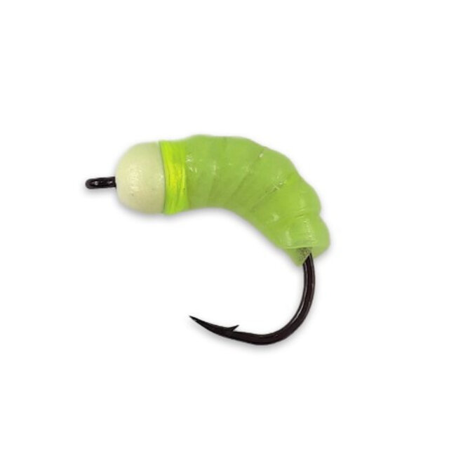 Neptune Bug Ice Jig #10 Glow 1/32Oz 2/Pkg