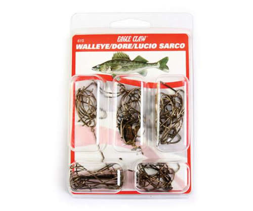 Hameçons Eagle Claw Lazer Kahle Taille 4/0 - Lot De 6 - Ultra Tranchants