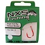 NXS NXS Single Hook Rig 18" Red 8/Pkg