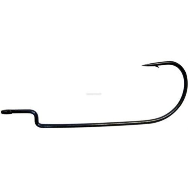 Lunker City Slug-Go Offset Hook #8/0 Black Nickel 5/Pkg