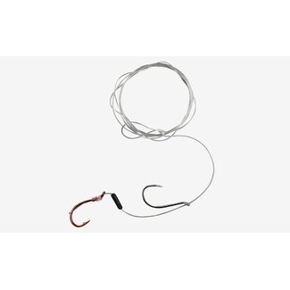 NXS NXS Adjustable Double Snelled Hooks #6 32" 10Lbs 6/Pkg