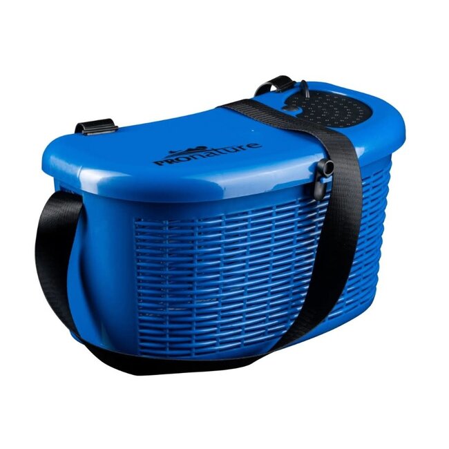 Pronature Plastic Fishing Basket Blue