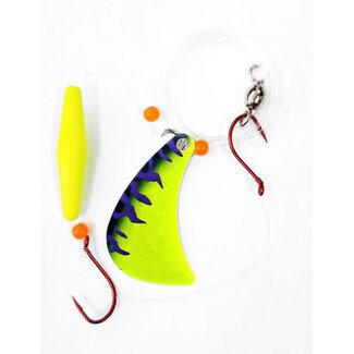 ETIC Etic Tomahawk Walleye Harness Bait #4 48" 20Lbs