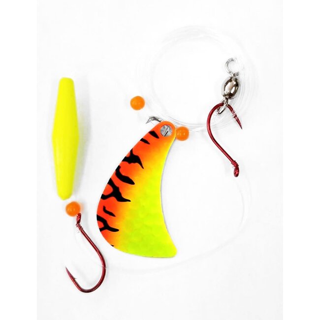 Etic Tomahawk Walleye Harness Bait #4 48" 20Lbs