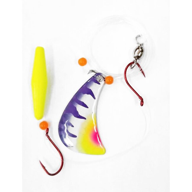 Etic Tomahawk Walleye Harness Bait #4 48" 20Lbs