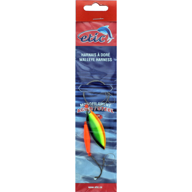 Harnais À Doré Etic Willow Leaf Acier 24" #4 20Lbs