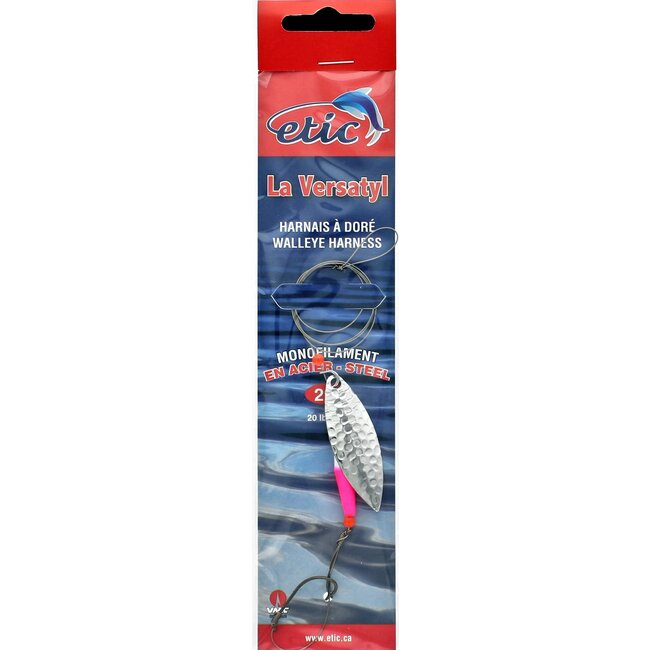 Harnais À Doré Etic Willow Leaf Acier 24" #4 20Lbs