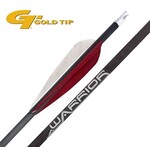 GOLD TIP Flèche D'Arc Gold Tip Warrior Plumes Naturelles 500