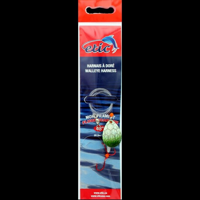 Harnais À Doré Etic Avec Cuillère Colorado #4 48" 20Lbs