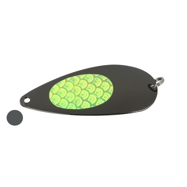 Cuiller tournante pyrénées leurres & co sleepy - argent noir