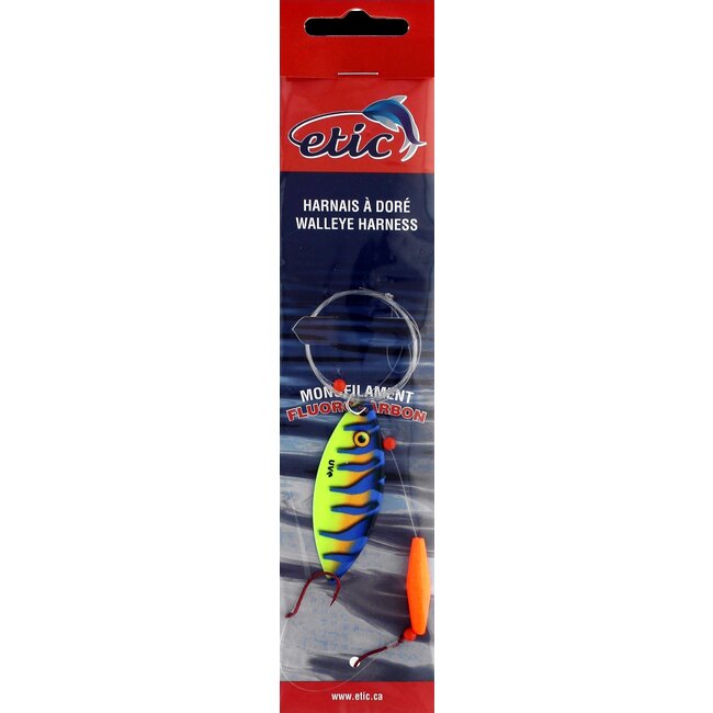 Etic Willow Leaf Walleye Harness #4 48" 20Lbs