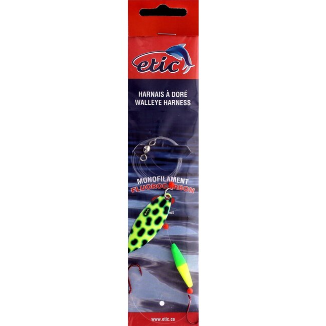 Etic Willow Leaf Walleye Harness #4 48" 20Lbs