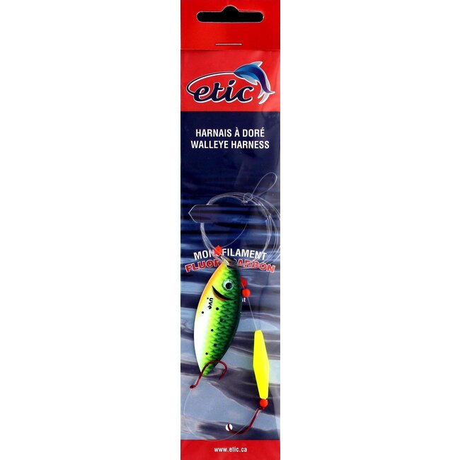 Etic Willow Leaf Walleye Harness #4 48" 20Lbs