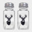 Entrepôt Du Chasseur Salt and Pepper Shaker with Deer illustration