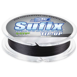 SUFIX Fil Tressé Sufix Tip-Up Noir 15Lbs 50 Verges