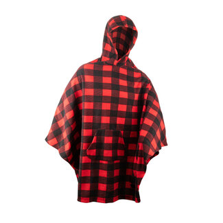 PRONATURE Pronature Checkered Fleece Poncho "The Camp"