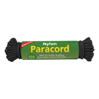 COGHLAN'S Paracorde Coghlan'S 550 Nylon 50' Noir