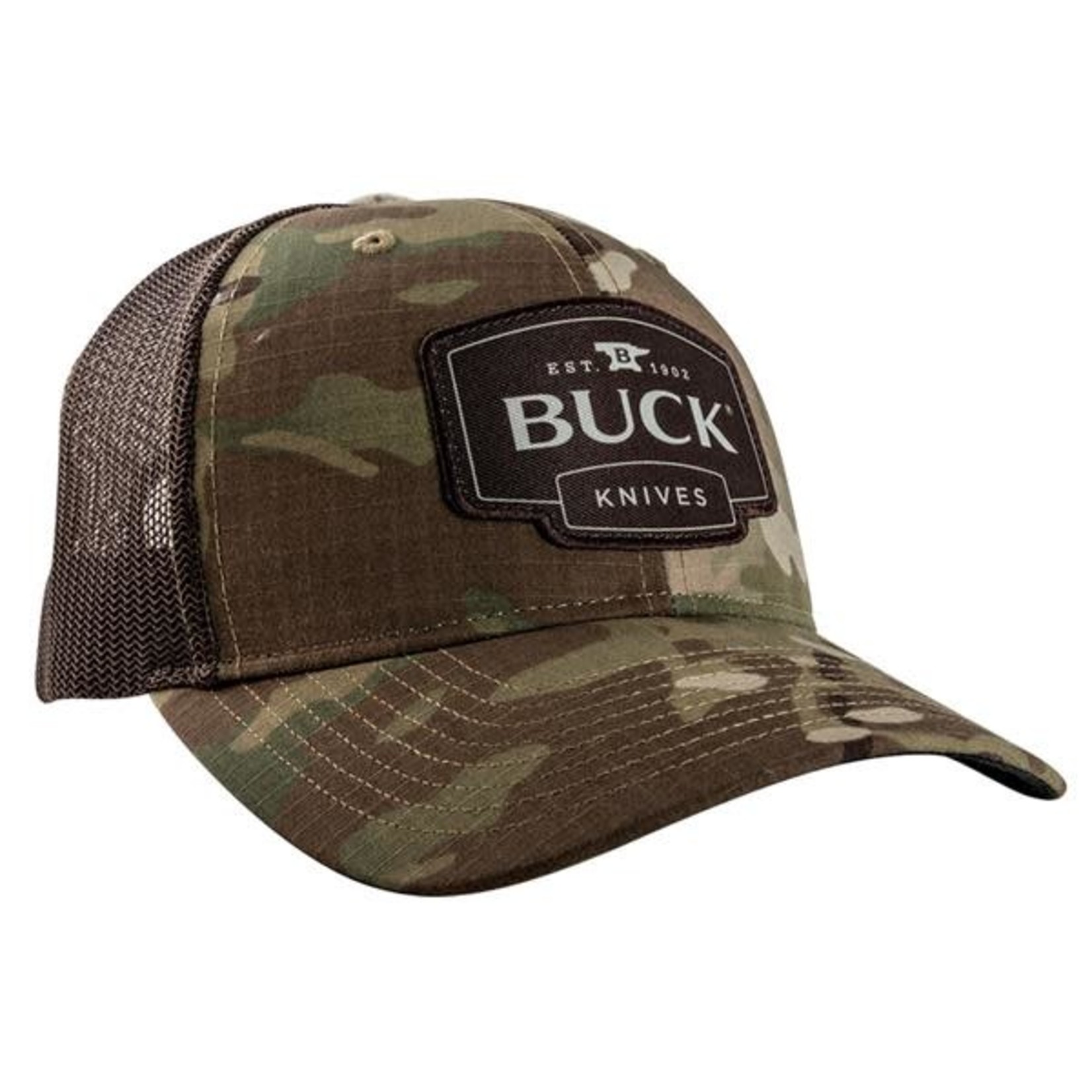 BUCK KNIVES Casquette Buck Trucker Multicam
