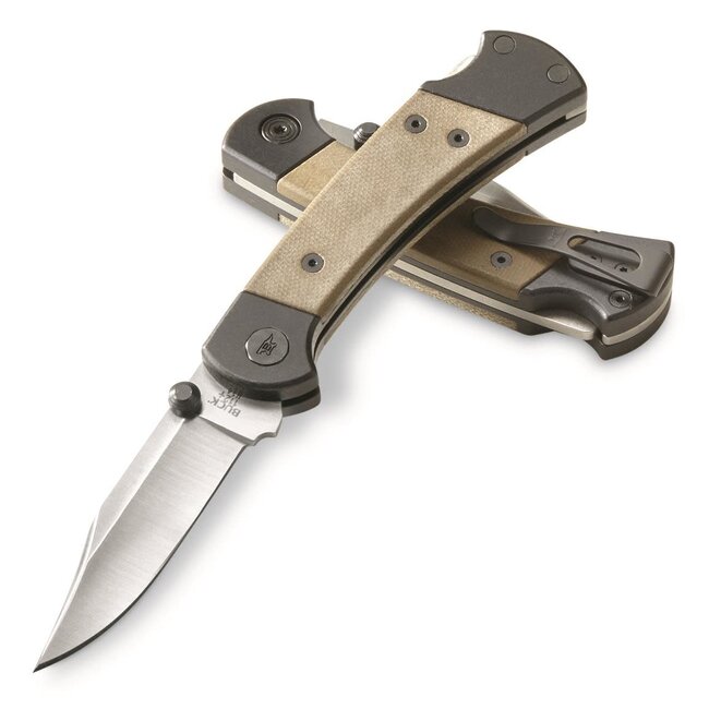 Buck 112 Ranger Sport Pro Green Foldable Knife