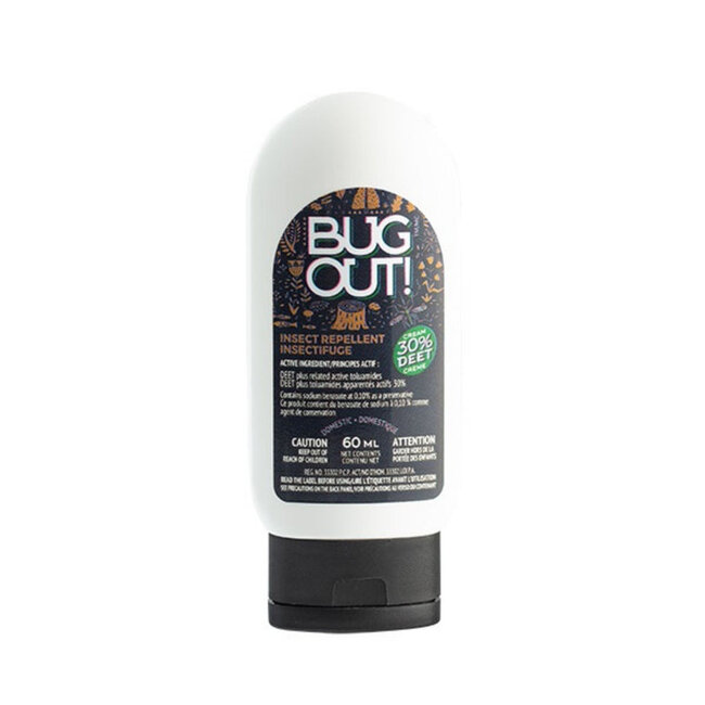 Bug Out Insect Repellent Cream – DEET 30% – 60ml – 6h