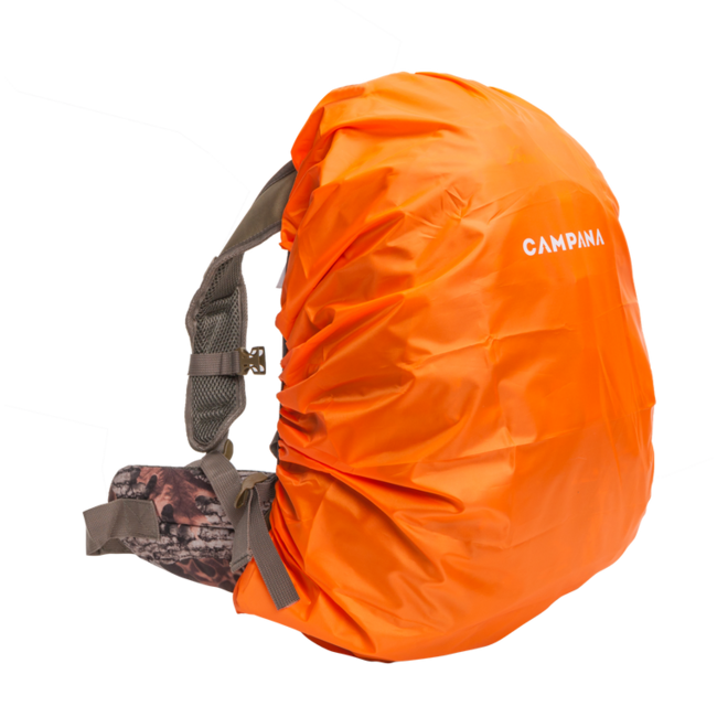 Housse Imperméable Campana Pour Sac A Dos Orange 55L