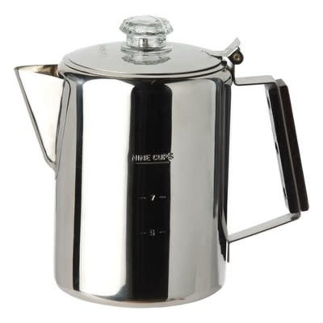 Coghlan's Stainless Stee Coffee Pot 9 Cups