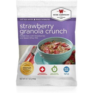 Granola Croquant Aux Fraises