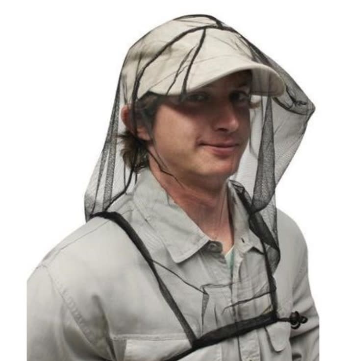 Chapeau De Soleil Anti-Moustique Avec Filet Caché Et Rabat De Cou Pour Hommes Femmes Pêche En Plein Air Randonnée Camping