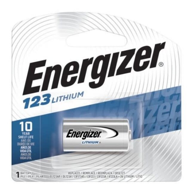 Energizer Lithium 123 Battery