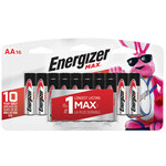 ENERGIZER Piles Energizer Max AA 16/Pqt