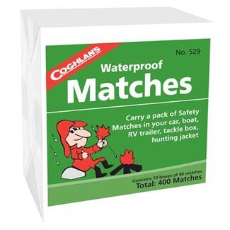 COGHLAN'S Coghlan'S Waterproof Matches 400/Bx