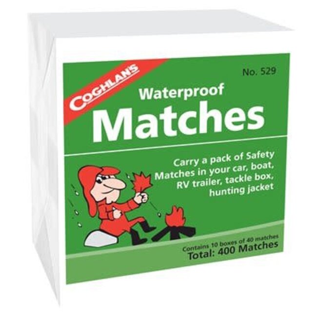 Coghlan'S Waterproof Matches 400/Bx
