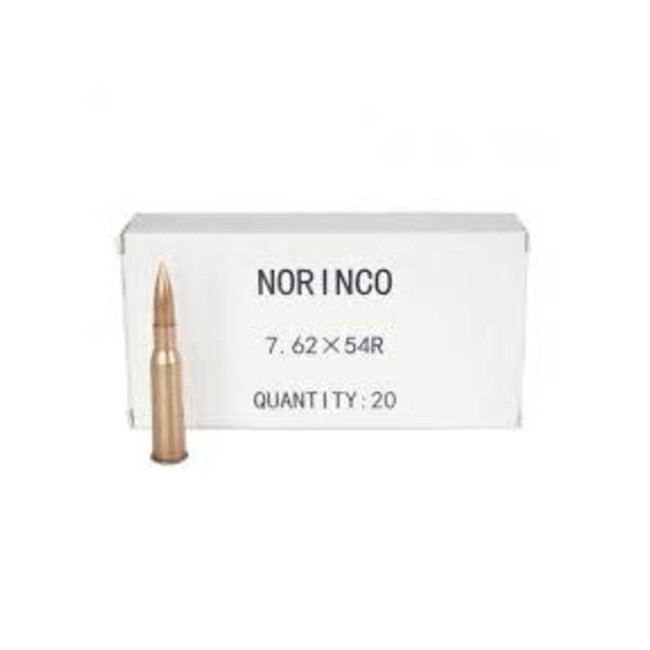 Norinco 7.62X54R Fmj Ammunition 147Gr