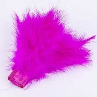 SHOR FISHING Plume Marabou Cousue Shor Fishing 1/8Oz 4'' Cerise Fluorescent