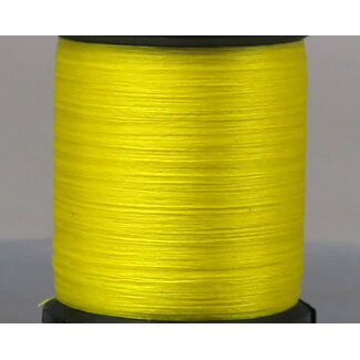 SHOR FISHING Uni-Floss 600 1Ply Yellow 100Yds 3/0