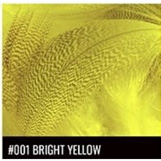 SHOR FISHING Shor Fishing Mallard Flank Feather Bright Yellow 3g