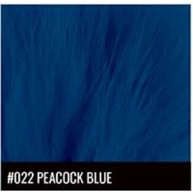 Shor Fishing Marabou Fly Tying Feather 1/8Oz 4'' Peacock Blue