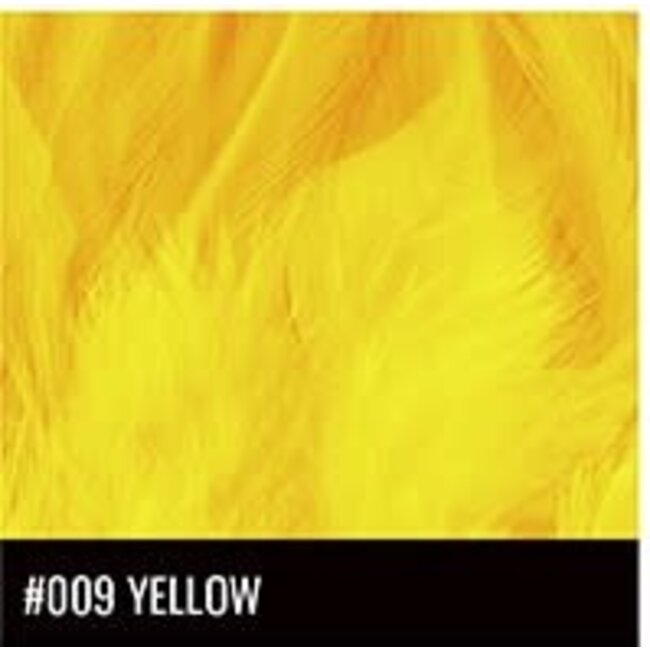 Shor Fishing Saddle Hackle Yellow 6 to  8'' 3g