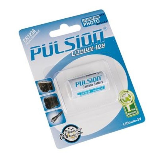 Pile Pulsion Lithium-Ion Cr123A