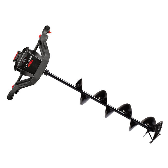 Perceuse À Glace Strike Master Lazer 40 Volts Lithium 8"