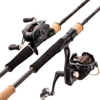 Ensembles de cannes et moulinets