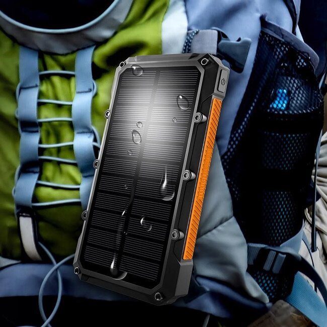 Toughtested Solar Roc10 10000Mah Solar Charger & Power Bank