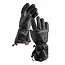 Gants Angora En Cuir Pn66 Femme Noir
