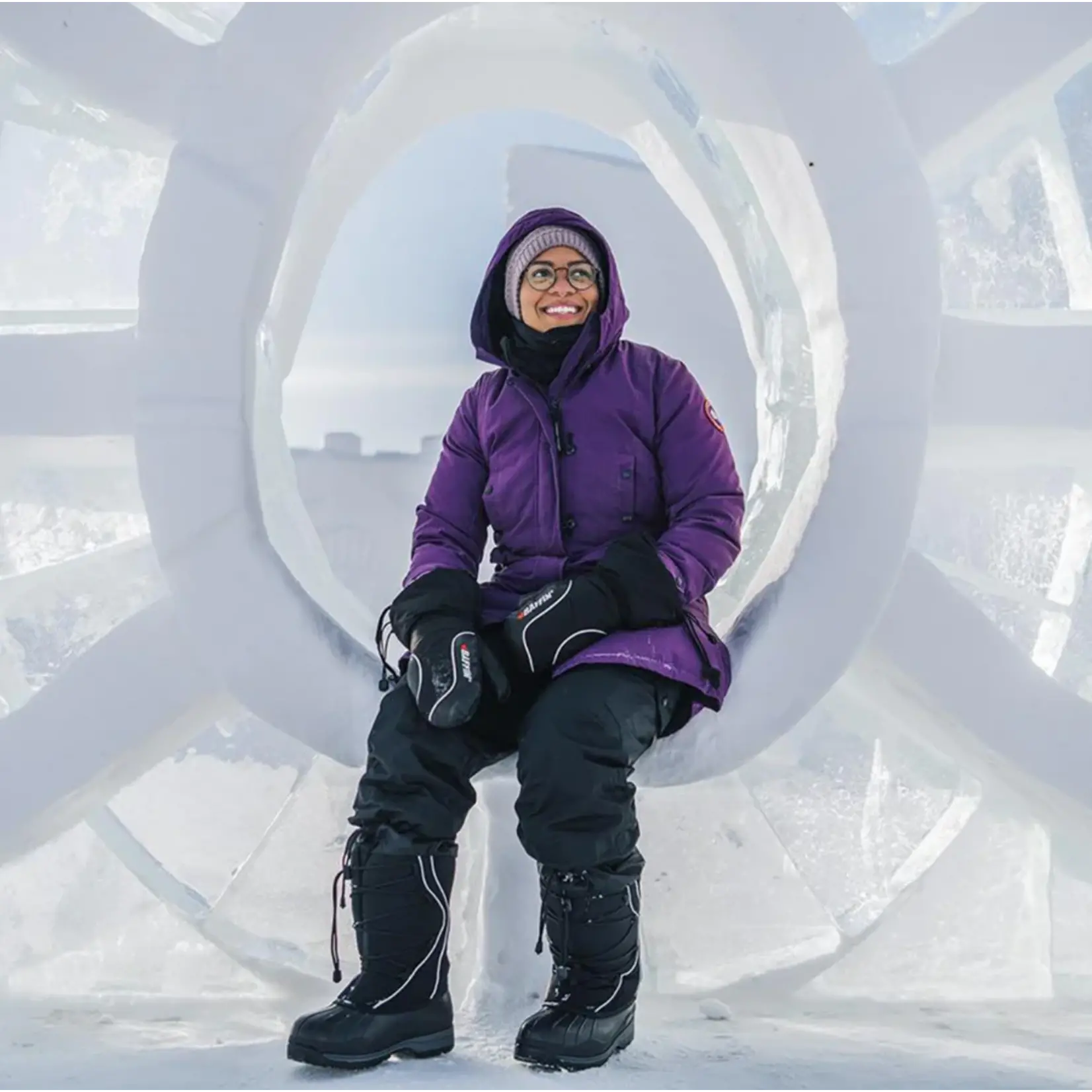 BAFFIN Bottes Baffin Icefield Femme Noir