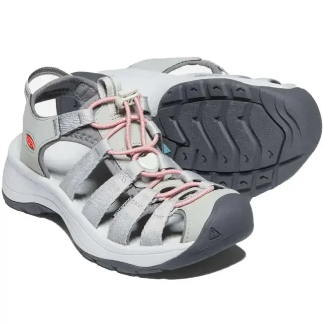Keen Astoria West Women's Sandals Grey/Coral