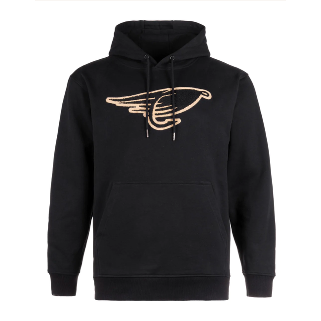 Hoodie Hooké Mouche Homme Noir