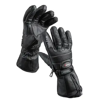 Angora PGS Leather and Nylon Gloves Pn02 Men's Medium