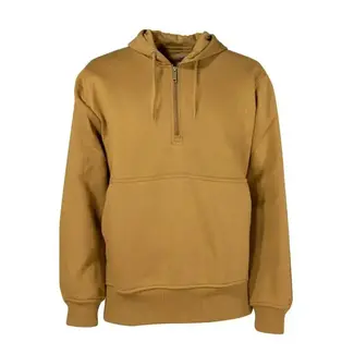 Jackfield 3/4 Zip Hoodie Men's Tan